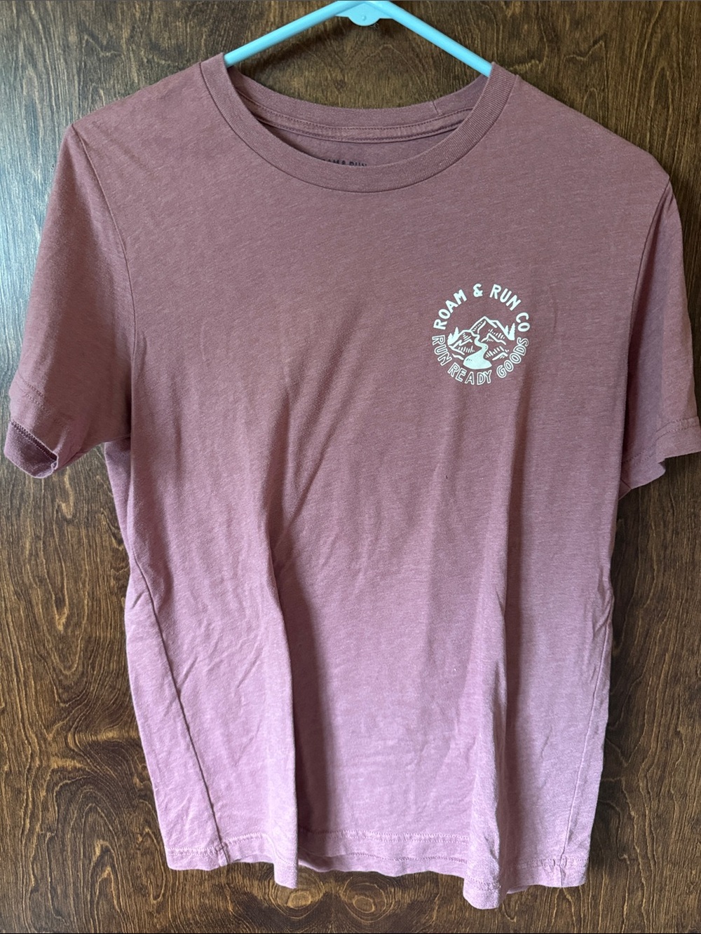 Men's Short-Sleeve Crew Tee - Dusty Mauve